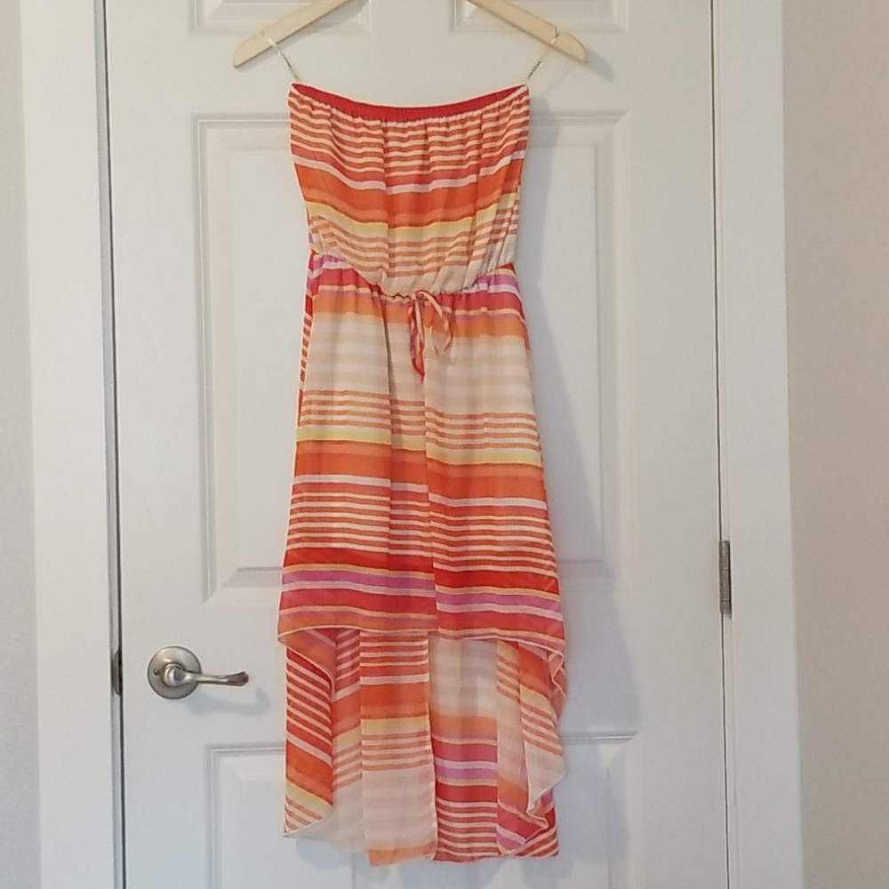 Strapless HighLow Dress